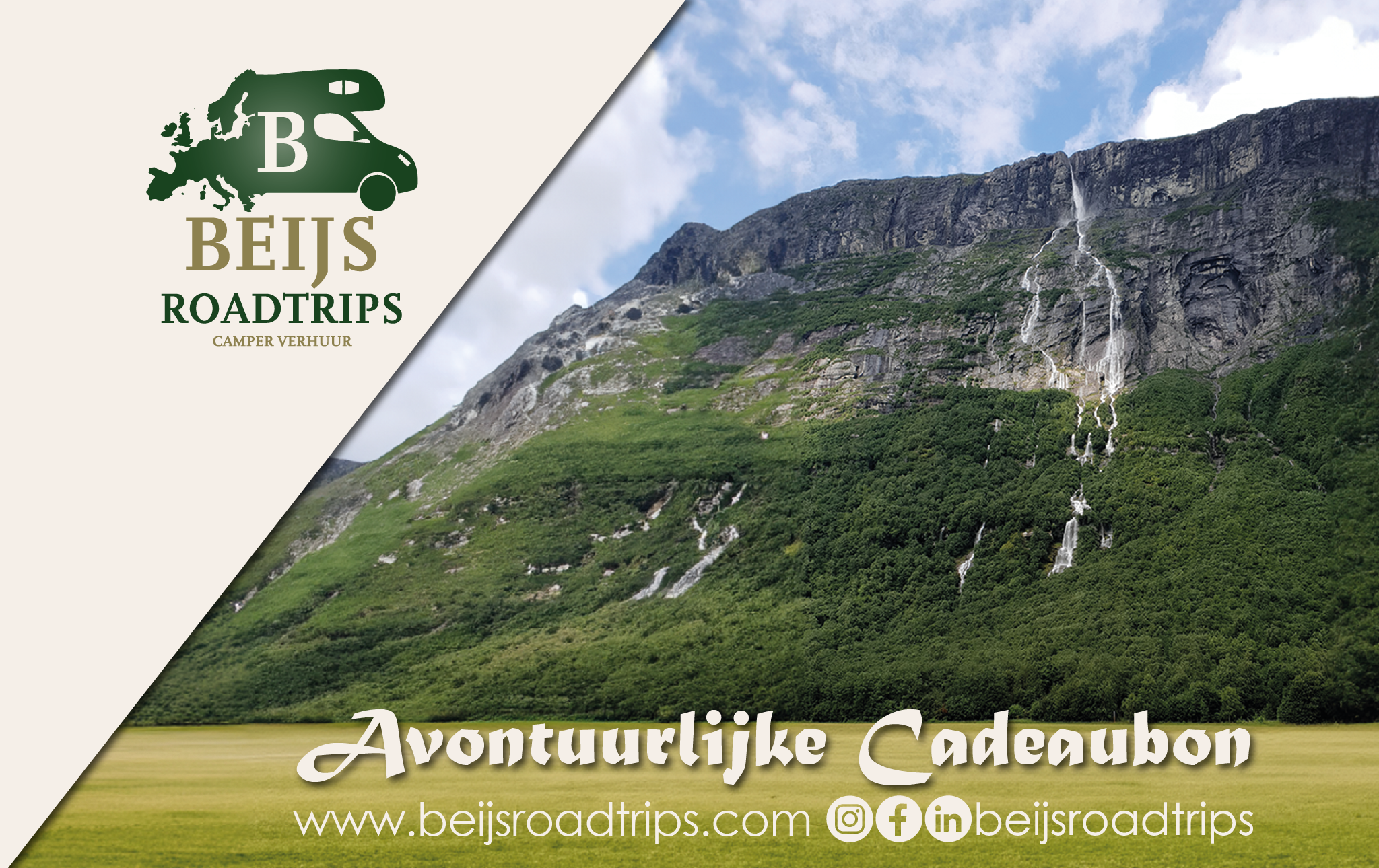 Cadeaubon van Beijs Roadtrips Camperverhuur