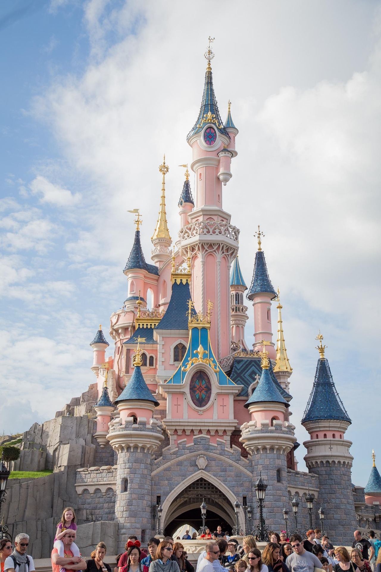 Kasteel van Doornroosje in Disneyland Parijs